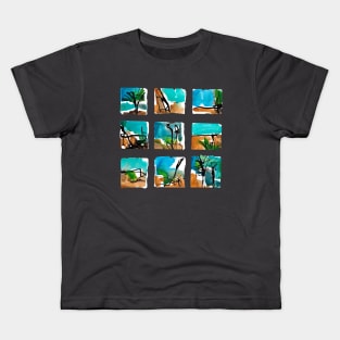 Beach impression Kids T-Shirt